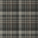 Chesapeake 4142-72632 Dutton Plaid Charcoal Wallpaper - Eade's Wallpaper