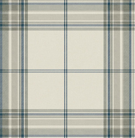 A-Street Prints 4147-27387 Westley Moss Plaid Wallpaper - Eade's Wallpaper