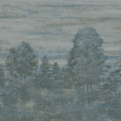 Armani SHAKESPEARE MURAL - 6 PANEL SET 9939 in Blue Mural -