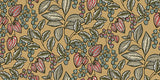 Eade’s Leif Mustard Vine Trail Wallpaper Mustard