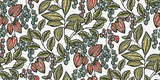 Eade’s Leif White Vine Trail Wallpaper White