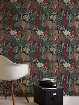 Eade’s Idris Black Forest Wallpaper Black