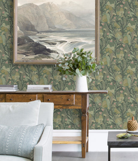 Pip & Lo PLS4204 Sage Papillon Flutter Peel & Stick Wallpaper
