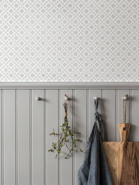 Sandudd SD5257-2 Stellan Off-White Mini Floral Wallpaper