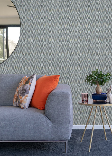 Scott Living SLS4295 Grey Blue Alden Peel & Stick Wallpaper
